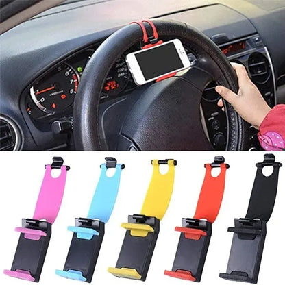Porta Celular Base Gps Volante Carro Moto Bicicleta