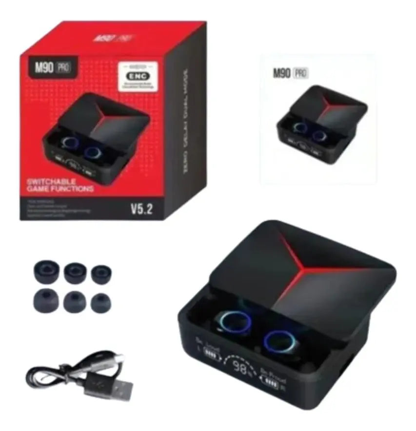 Audifonos Bluetooth Inalambricos Recargables Tws M90 Pro