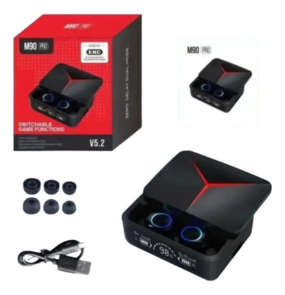 Audifonos Bluetooth Inalambricos Recargables Tws M90 Pro