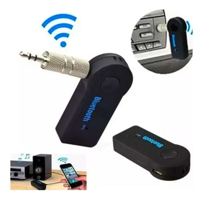 Receptor Bluetooth Auxiliar 3.5mm Reproductor De Carro