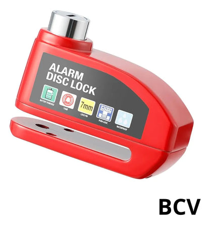 Candado Antirobo Moto Bicicleta Freno Multifuncional Alarma