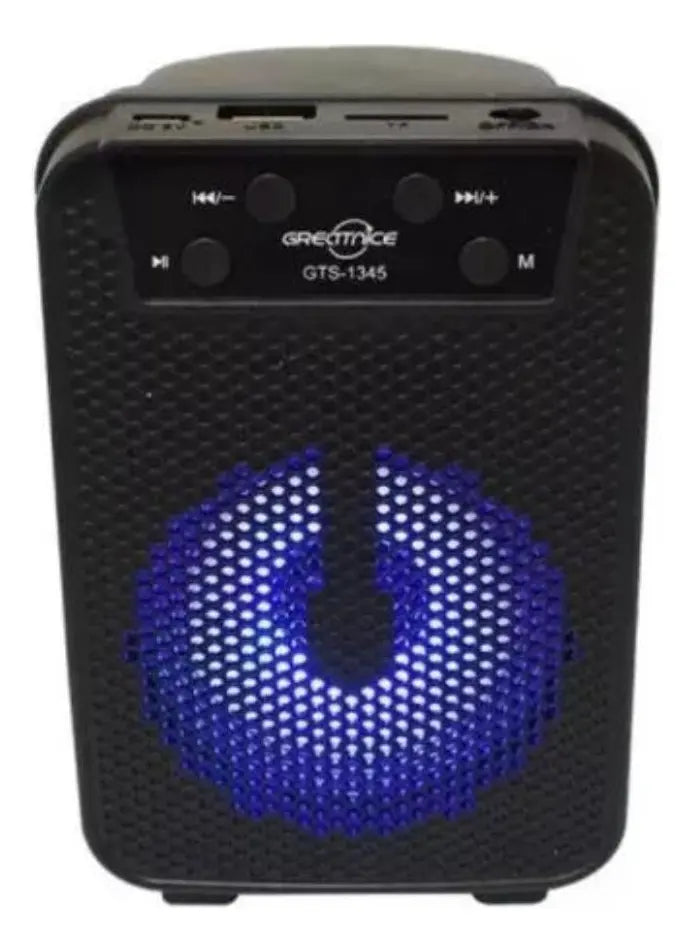 Corneta Gts1345 Recargable Usb Portátil Bluetooth Radio Sd
