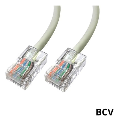 Cable De Red Rj45 Ethernet Utp Cat6 Conectores 2m Exteriores