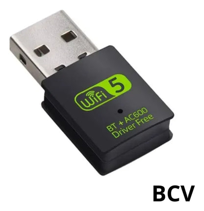 Antena Wifi Pc Bluetooth 2 En 1 Doble Banda 5g Rompe Muro