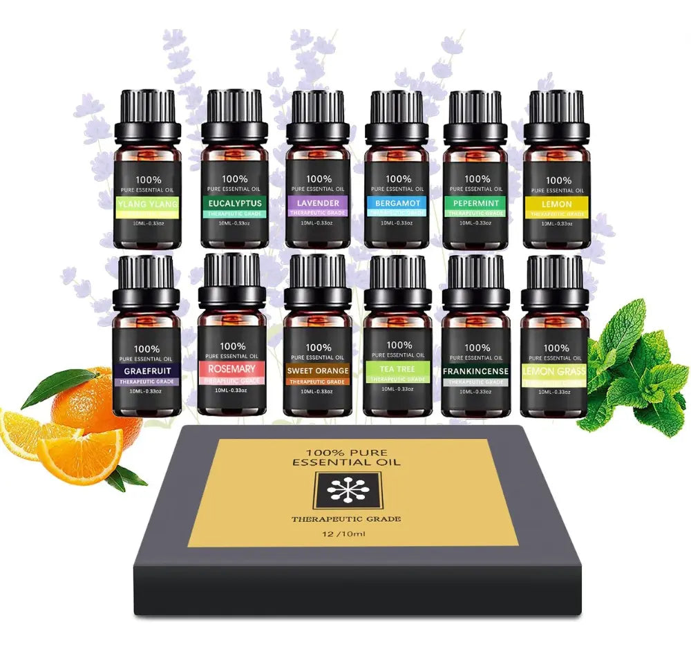 3 Pack Esencias De Aceite Para Humidificador Difusor Aromas