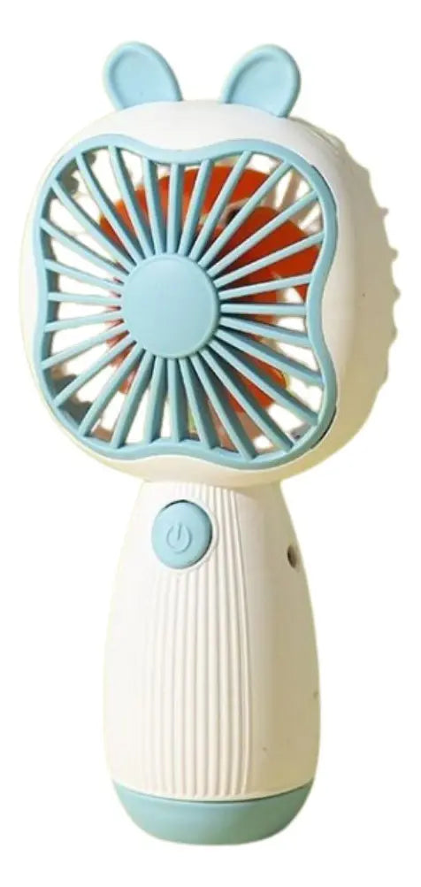 Mini Ventilador Portátil Recargable De Mano Usb 4 Aspas