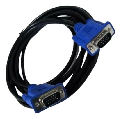 Cable Vga A Vga Monitor Dvr Pc 3 Metros 15 Pines Macho Macho