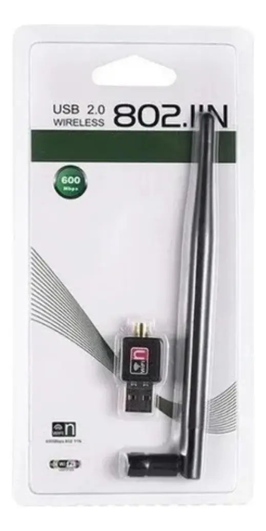 Antena Wifi 20 Dbi Dual Band 150mbps Usb Pc Laptop Receptor
