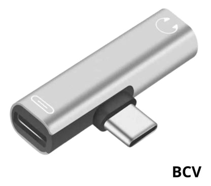 Adaptador Otg Tipo C Macho A Usb C Jack 3.5mm Hembra Celular