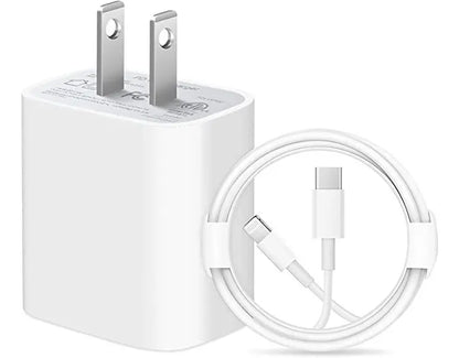 Cargador iPhone Certificado Carga Rapida 20w Tipo Lightning