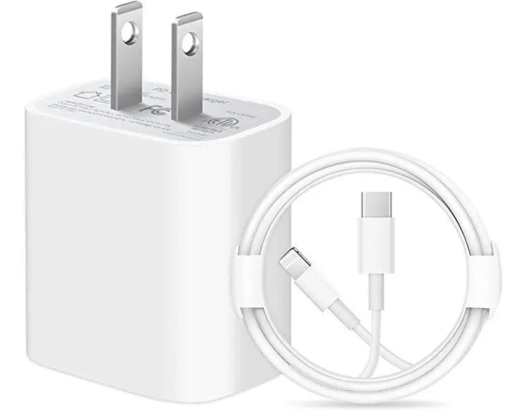 Cargador iPhone Certificado Carga Rapida 20w 11 12 13 Tipo C