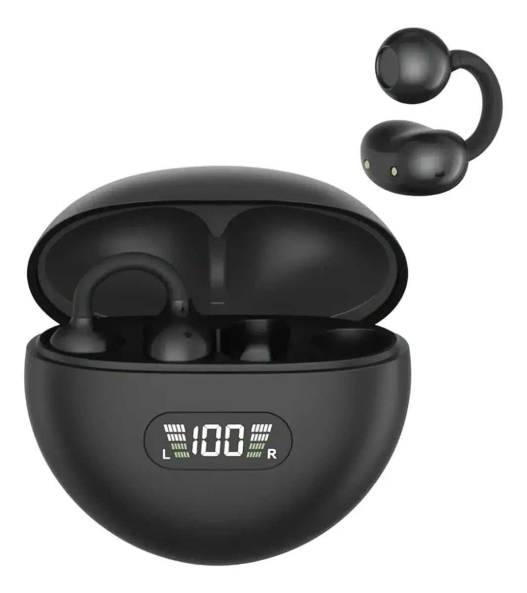 Audífonos Ergonómico Con Clip Oreja Bluetooth Sport Q87 V5.3