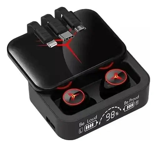 Audífonos Bluetooth Inalámbricos Recargables M88 Plus