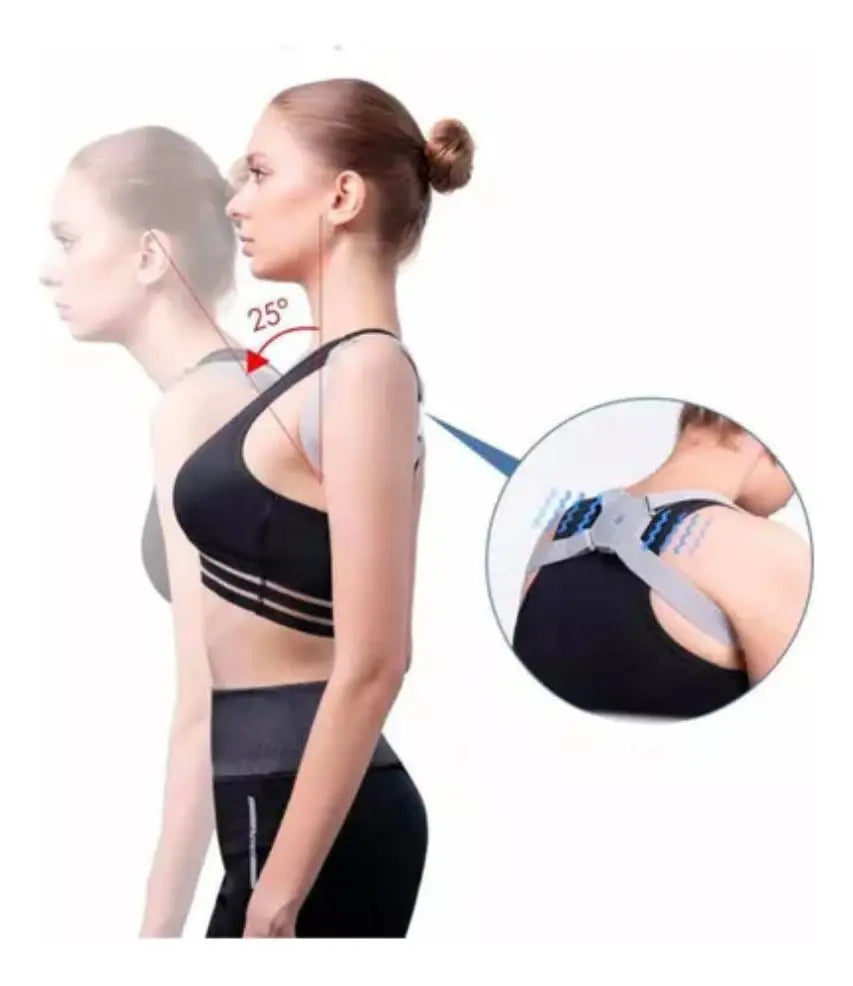 Corrector De Postura Espalda Ajustable Unisex Inteligente