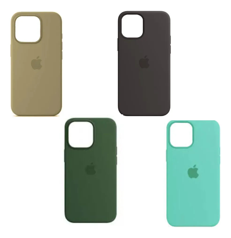 Forro Silicone Case iPhone 12 Apple Protector Telèfono (Diseño Clásico)
