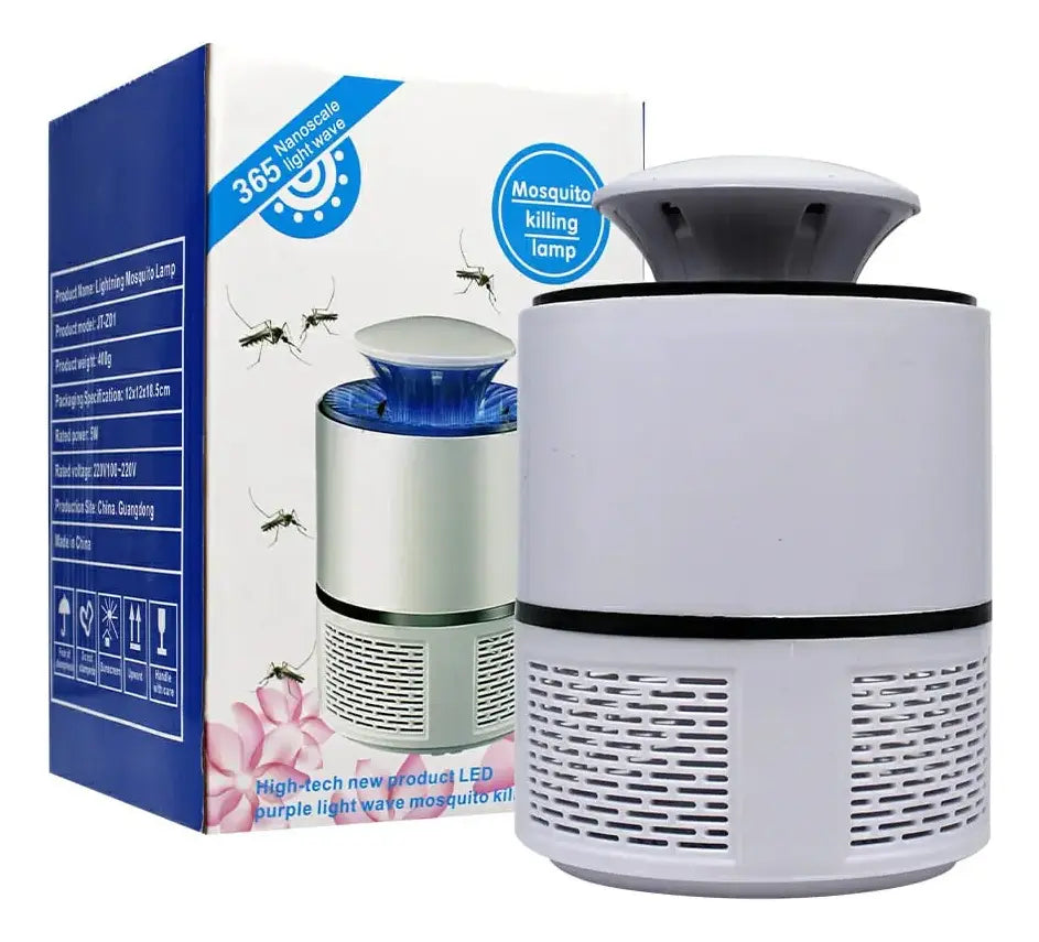 Lampara Mata Mosquito Moscas Zancudos Electrica Ultravioleta