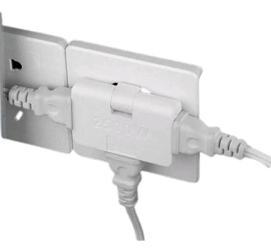 Enchufe Plegable Multiple 3 Tomacorriente Giratorio 2500w