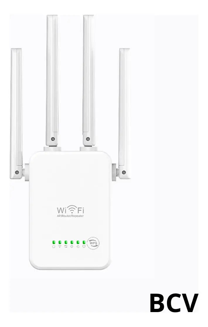Repetidor Wifi Amplificador Señal 2.4ghz Rompe Muro 300 Mbps