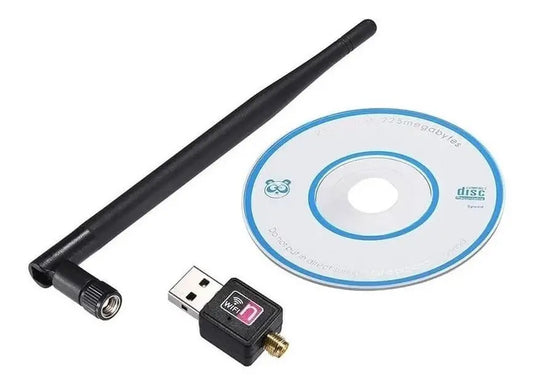 Antena Wifi 20 Dbi Dual Band 5g 600mbps Usb Pc Laptop