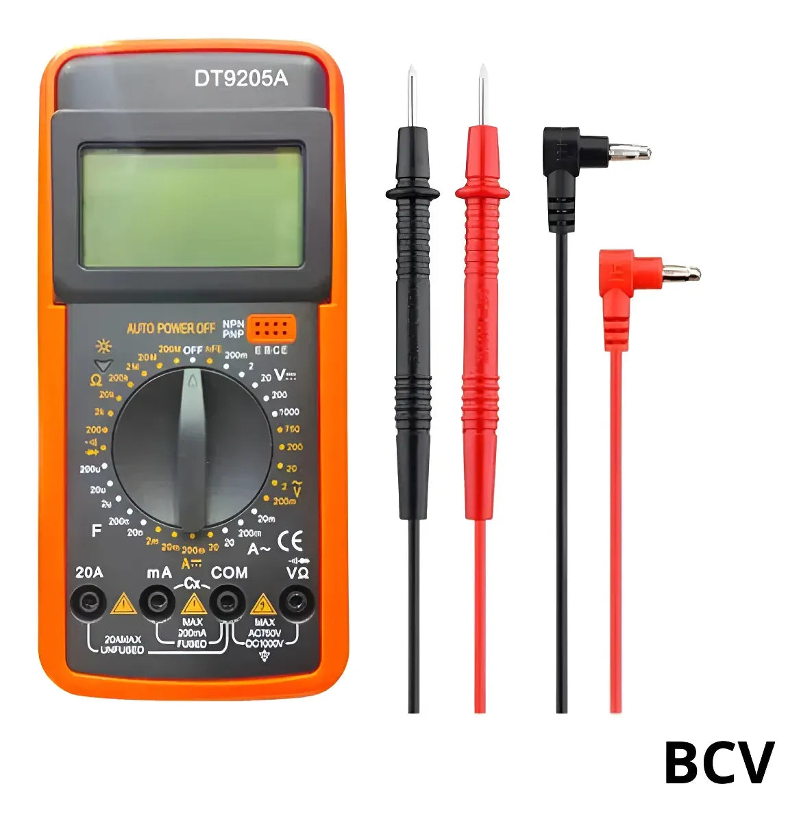 Tester Multimetro Portatil Digital Voltaje Ac Corriente