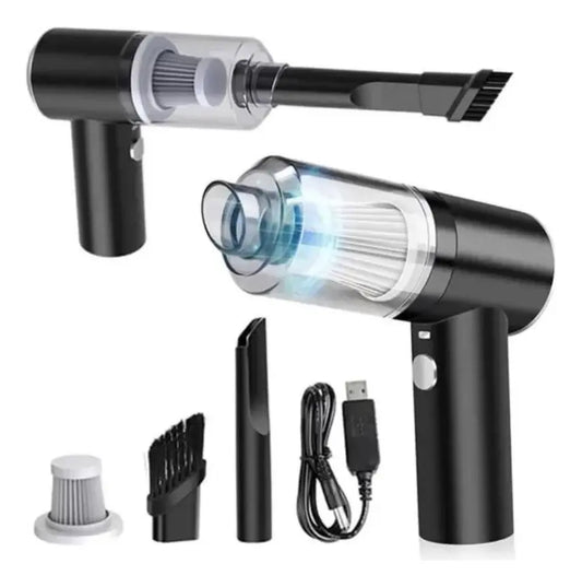 Mini Aspiradora Sopladora Inalambrica Recargable 2 In 1 Usb