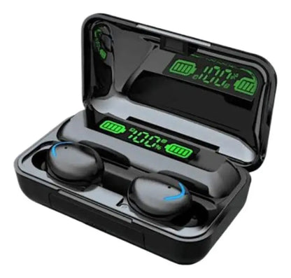 Audífonos F9 Inalámbricos Bluetooth 5.0 Powerbank Increibles