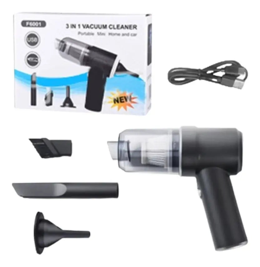 Mini Aspiradora Sopladora Inalambrica Recargable 2 In 1 Usb