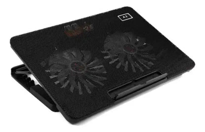 Base Fancooler Laptop Ventilador Rgb Ajustable Niveles Usb