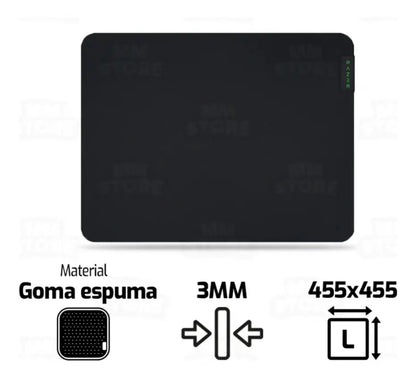 Mouse Pad Almohadilla Pc Laptop Antideslizante Gamer 25x22