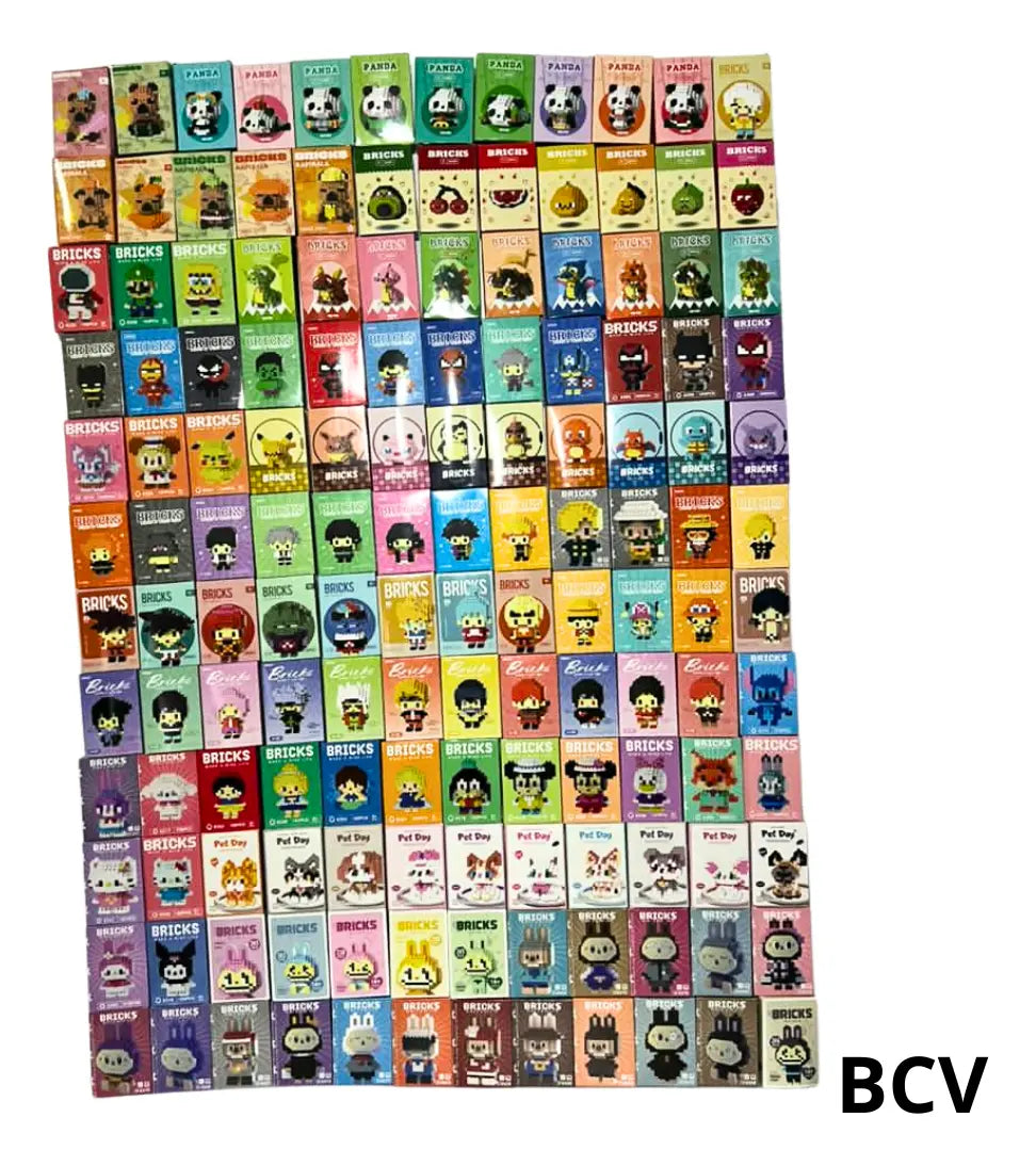 Bloques Mini Lego Bricks Figuras Armable Coleccion Juegos