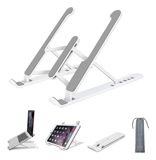 Base Soporte Plegable para Laptop Antiderrapante (Incluye Funda)