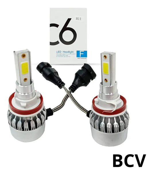 Bombillos Faros Luces Led 2 Caras H4 H1 H7 H11 H13 20000 Luz