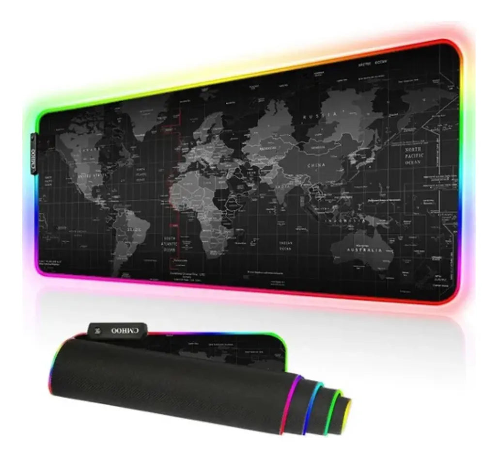 Mouse Pad Rgb Antideslizante Gamer Computadora Razer 30x80