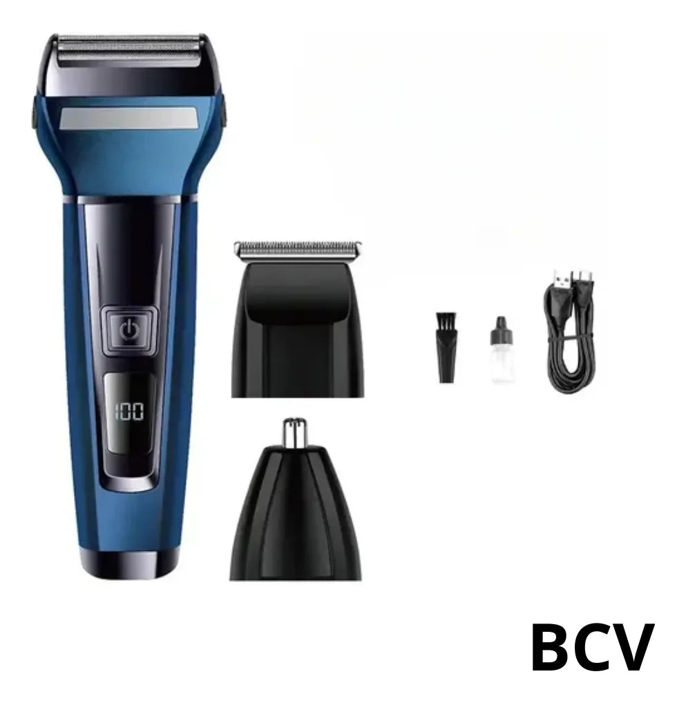 Maquina De Afeitar 4 En 1 Nariz Barba Oído Inalámbrica USB