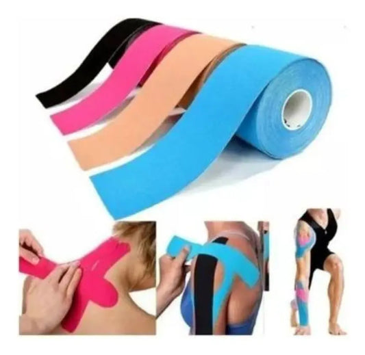 Banda Kinesiotape Venda Cinta Kinesiologica Fisioterapia 5cm